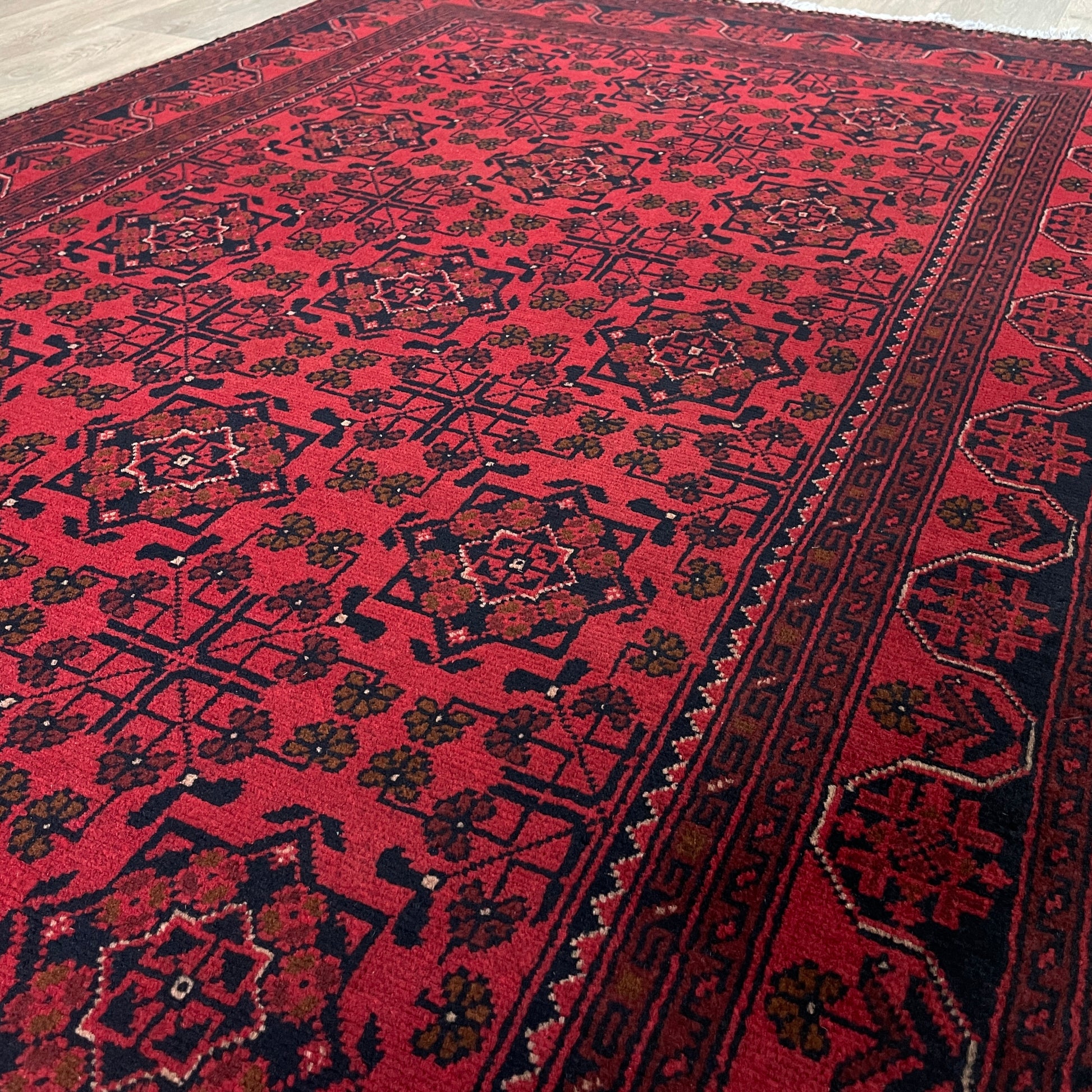 209 x 123 cm | Afghan Khal Muhammadi Rug