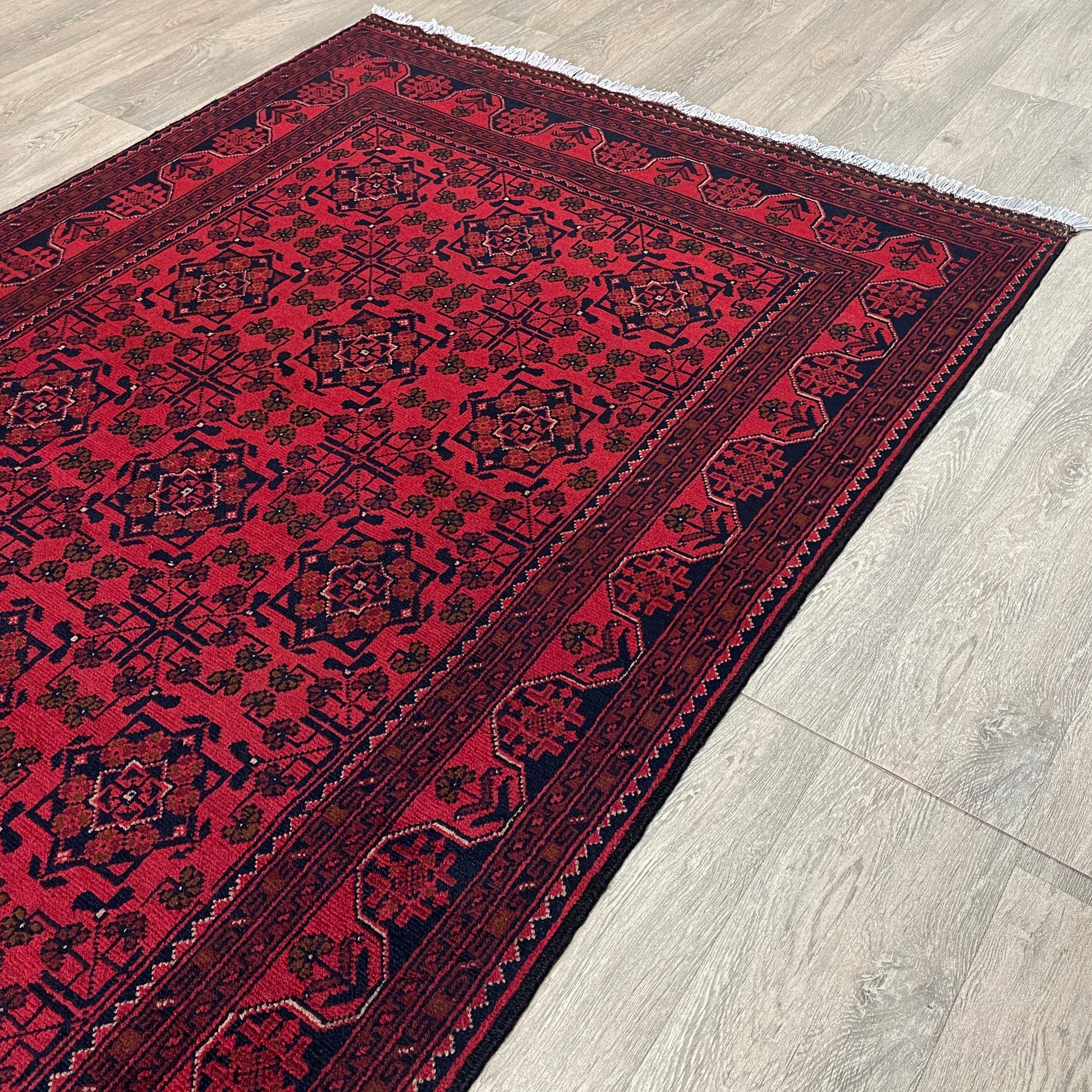 209 x 123 cm | Afghan Khal Muhammadi Rug