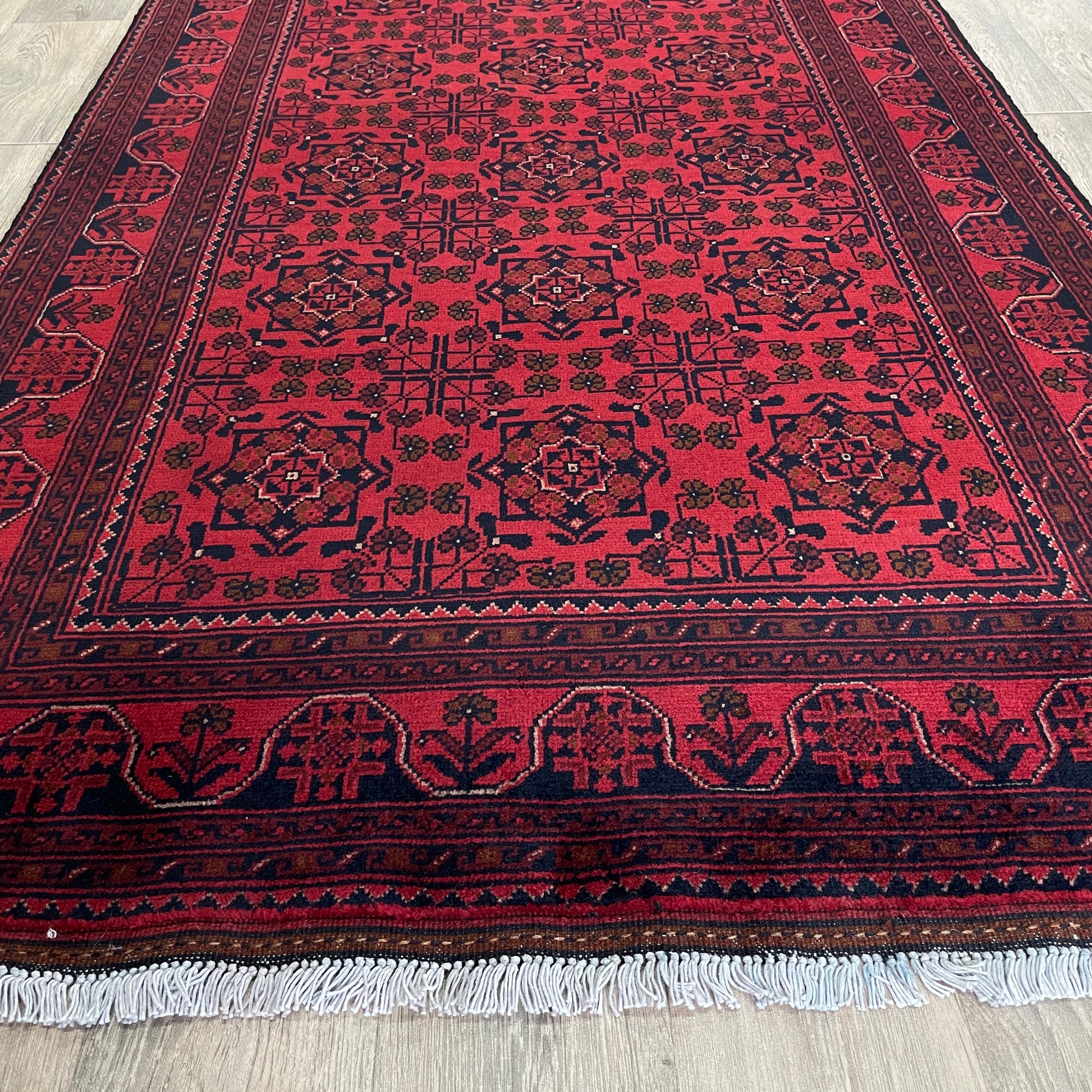 209 x 123 cm | Afghan Khal Muhammadi Rug