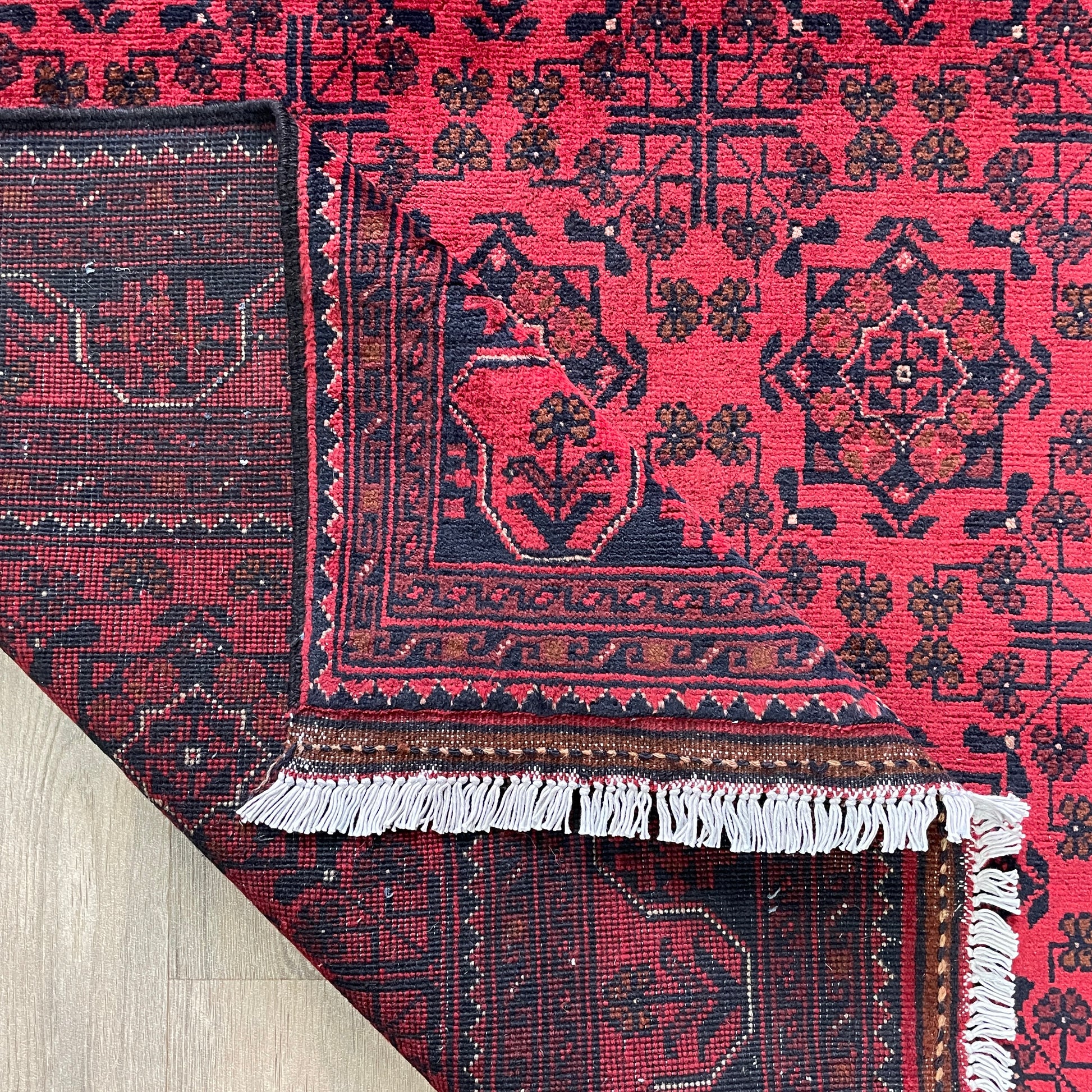 209 x 123 cm | Afghan Khal Muhammadi Rug