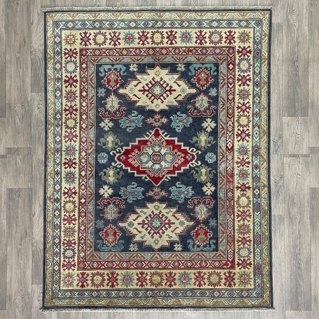 202 x 149 cm | Afghan Kazak Yakash Rug