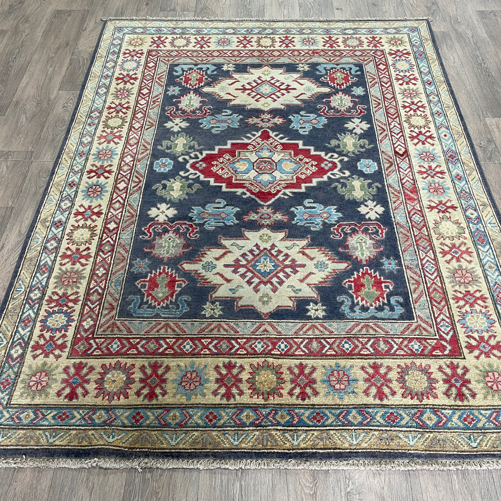202 x 149 cm | Afghan Kazak Yakash Rug