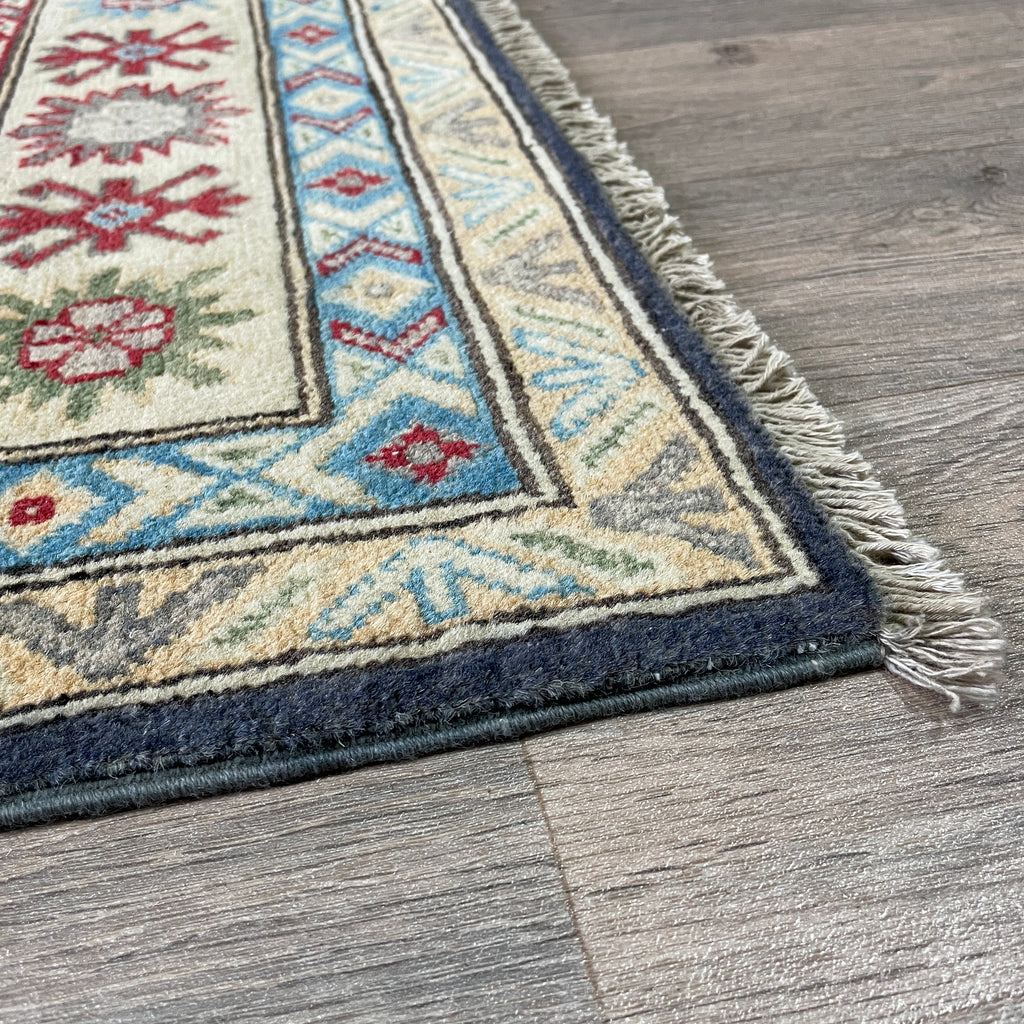 202 x 149 cm | Afghan Kazak Yakash Rug