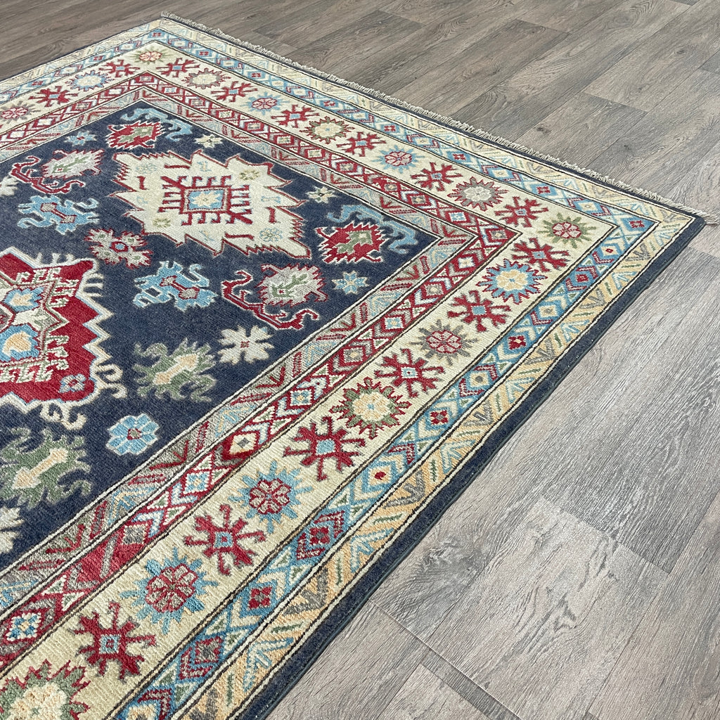 202 x 149 cm | Afghan Kazak Yakash Rug