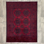 204 x 152 cm | Afghan Khal Muhammadi Rug - Khorasan Rugs