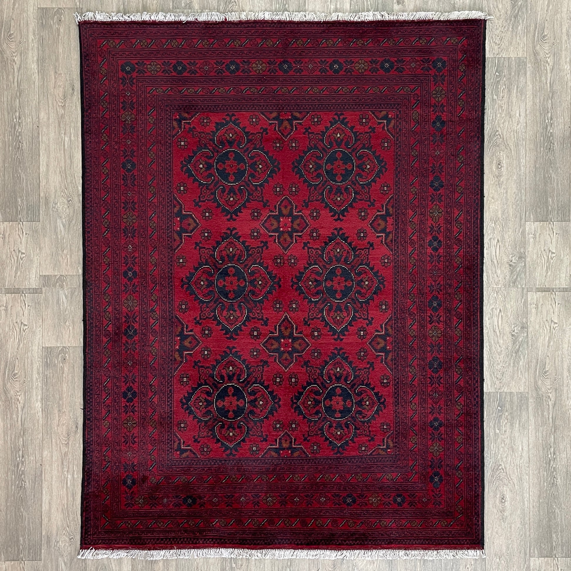 204 x 152 cm | Afghan Khal Muhammadi Rug