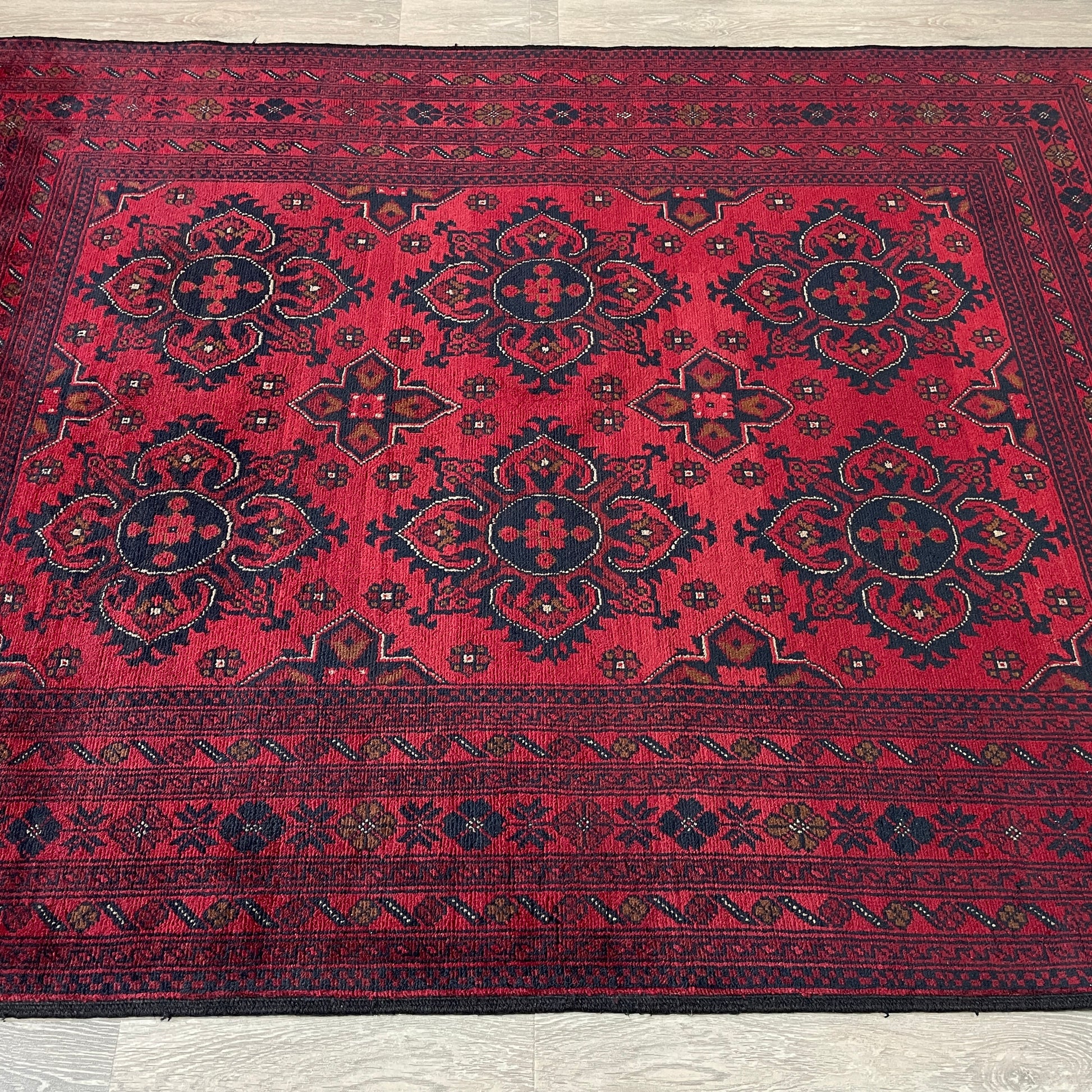204 x 152 cm | Afghan Khal Muhammadi Rug