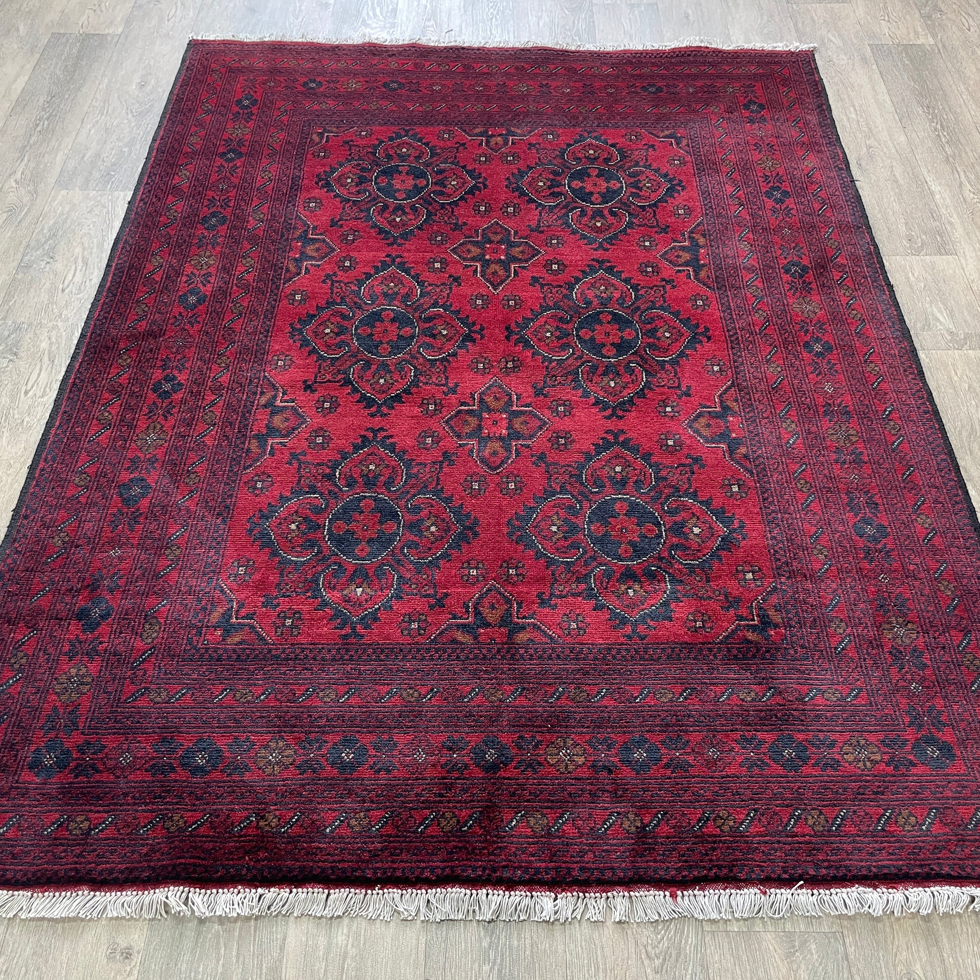 204 x 152 cm | Afghan Khal Muhammadi Rug
