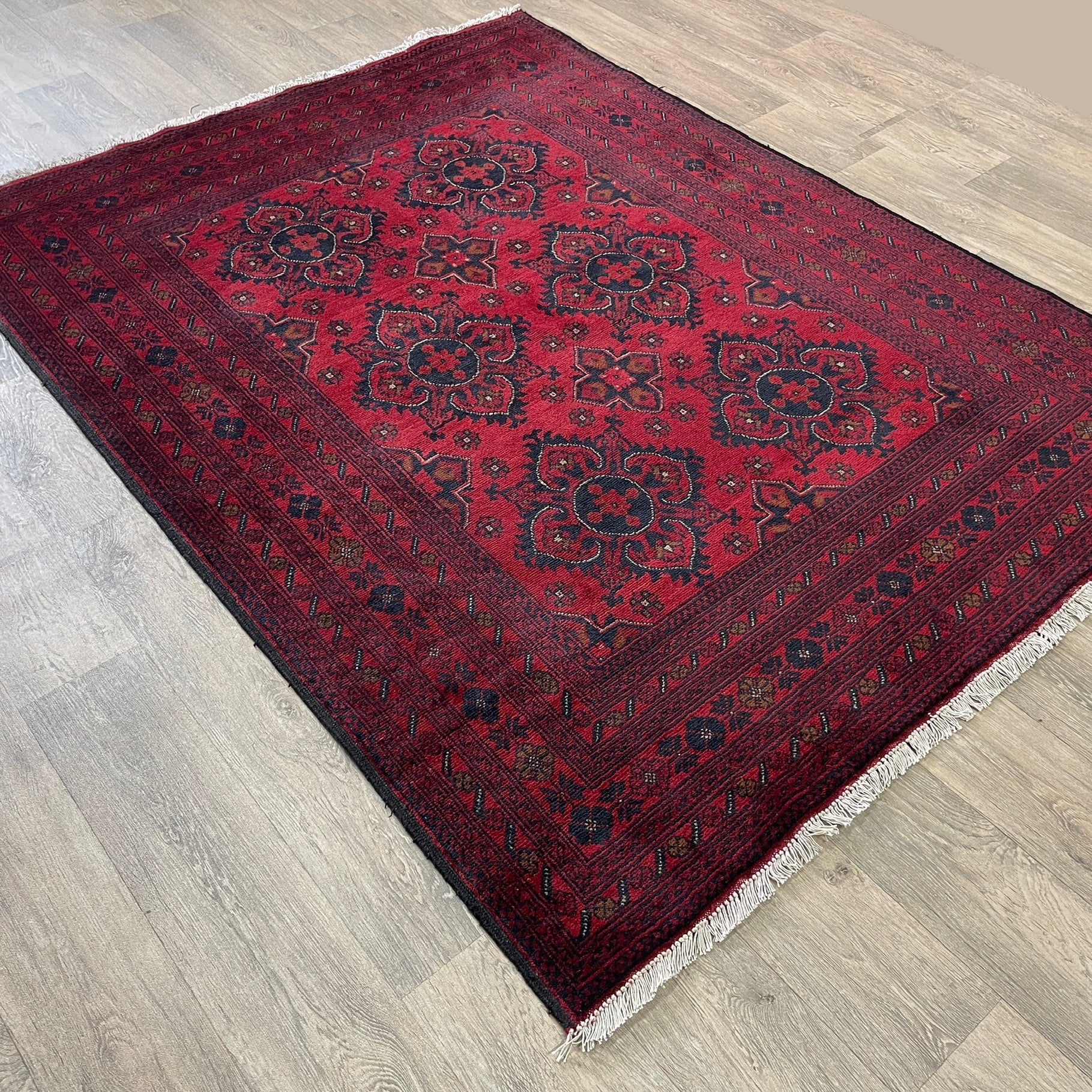 204 x 152 cm | Afghan Khal Muhammadi Rug
