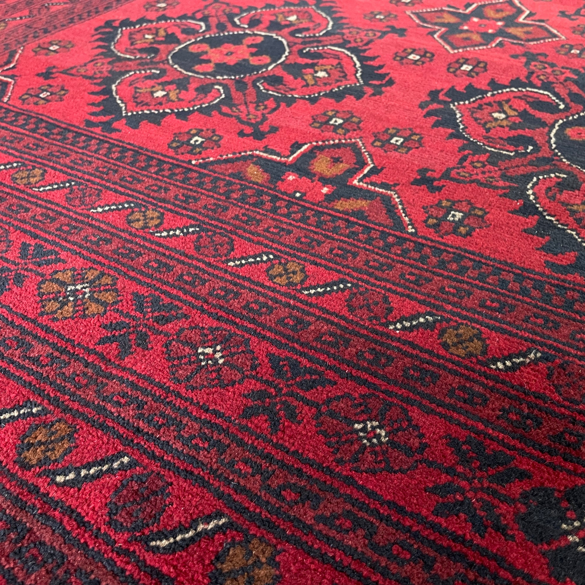204 x 152 cm | Afghan Khal Muhammadi Rug