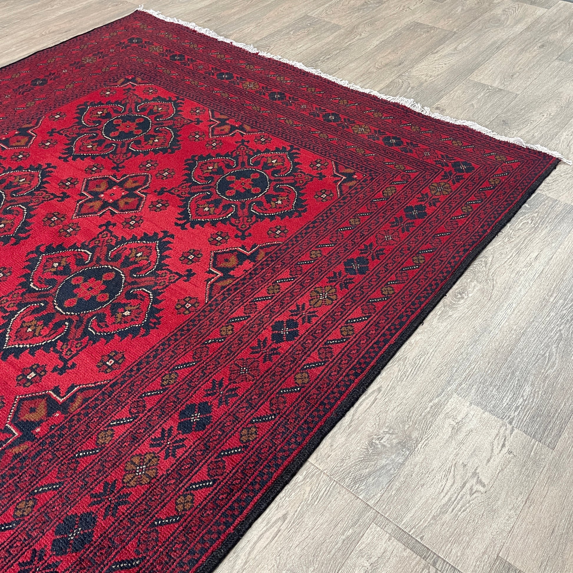 204 x 152 cm | Afghan Khal Muhammadi Rug