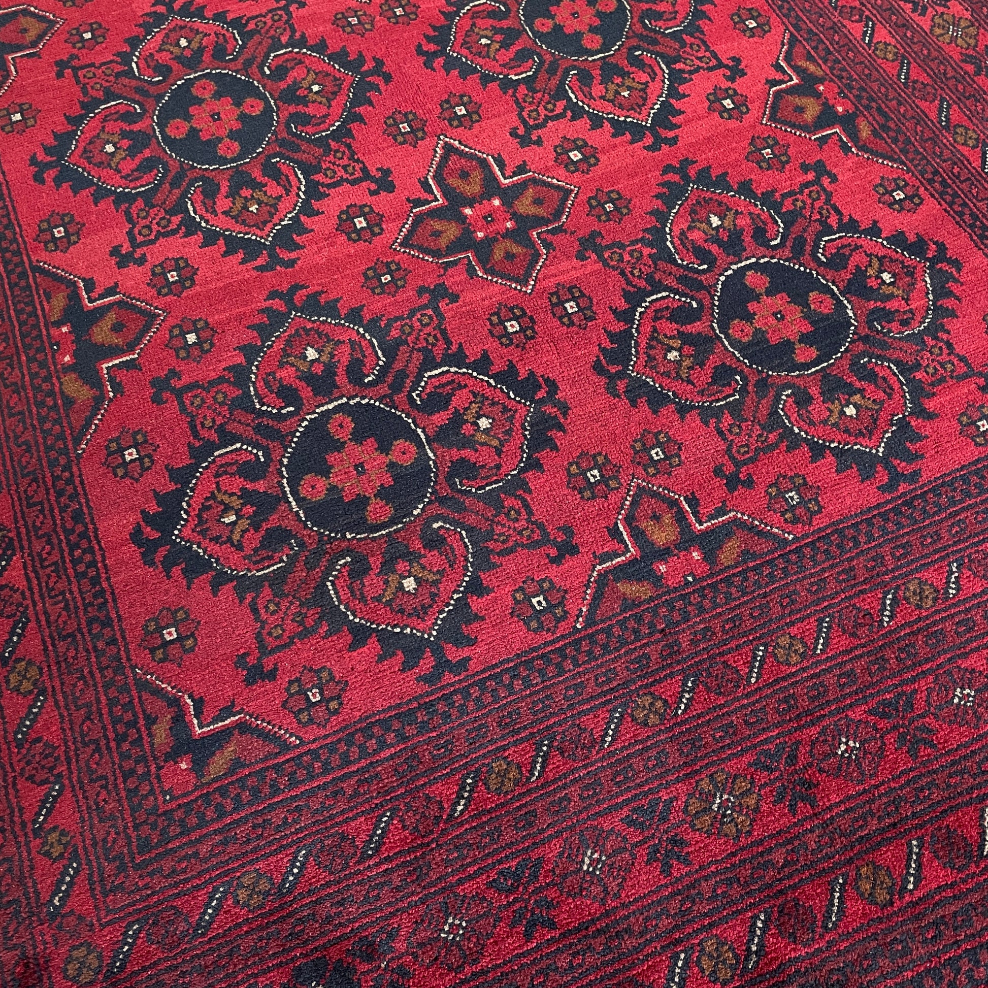 204 x 152 cm | Afghan Khal Muhammadi Rug