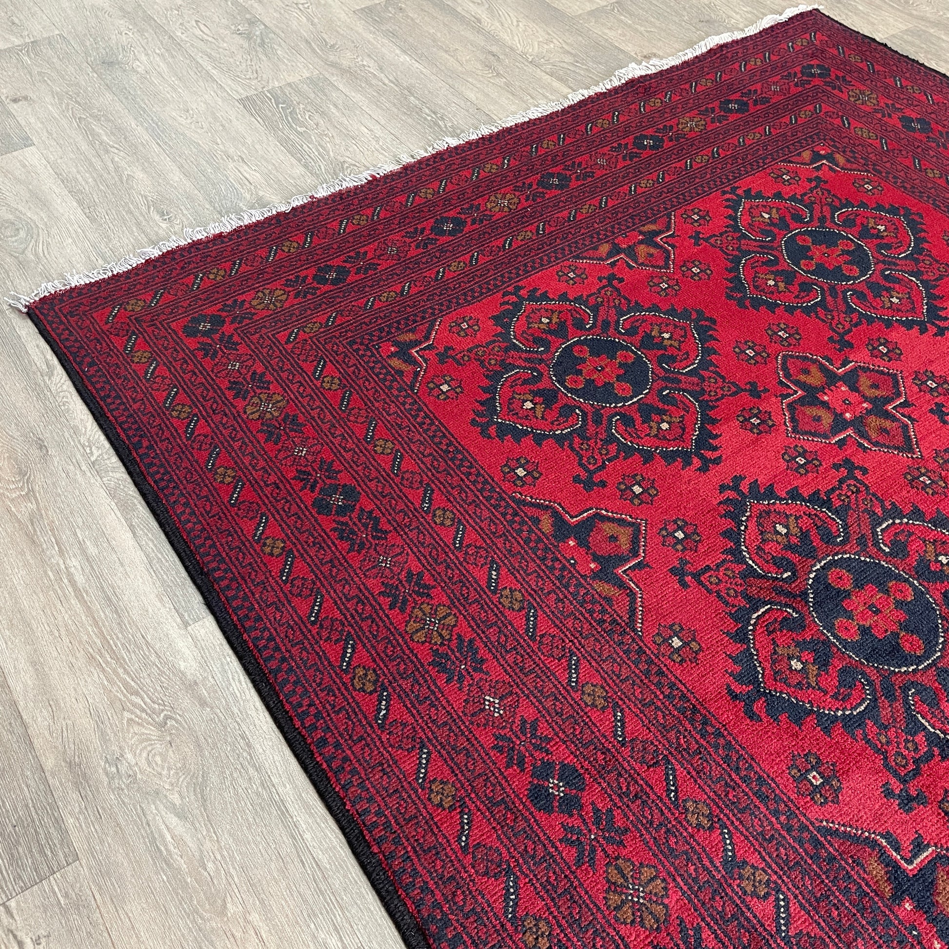 204 x 152 cm | Afghan Khal Muhammadi Rug
