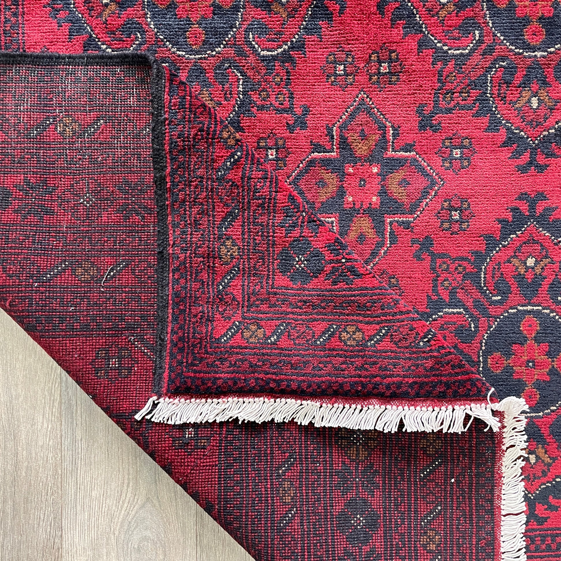 204 x 152 cm | Afghan Khal Muhammadi Rug