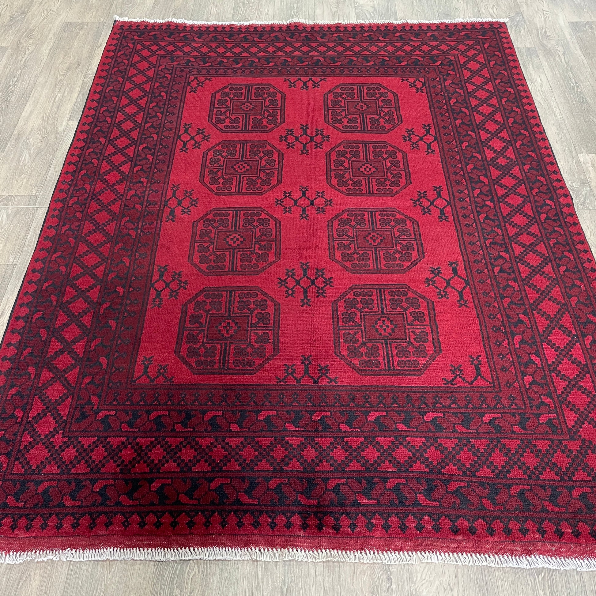 205 x 155 cm | Afghan Aqcha Rug