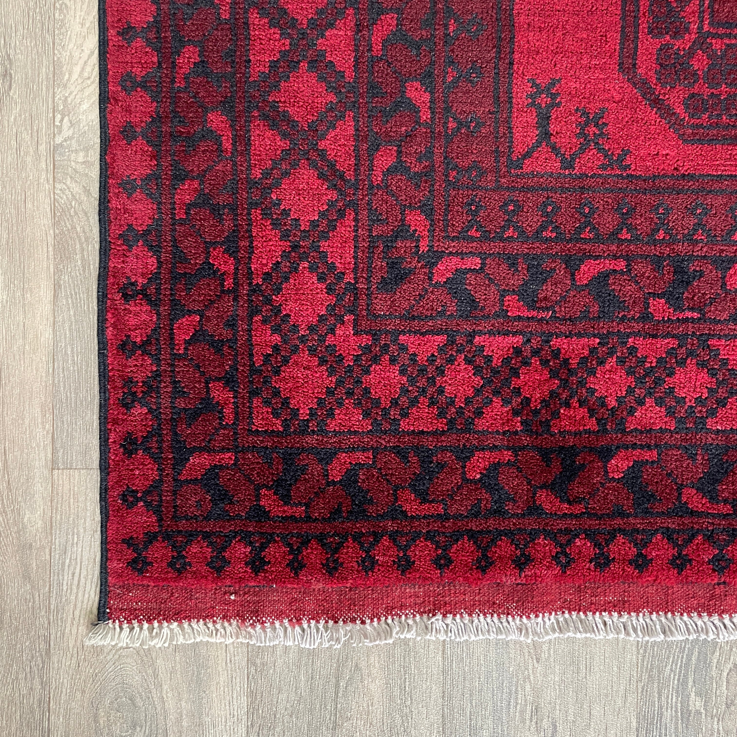 205 x 155 cm | Afghan Aqcha Rug - Khorasan Rugs