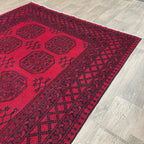 205 x 155 cm | Afghan Aqcha Rug - Khorasan Rugs