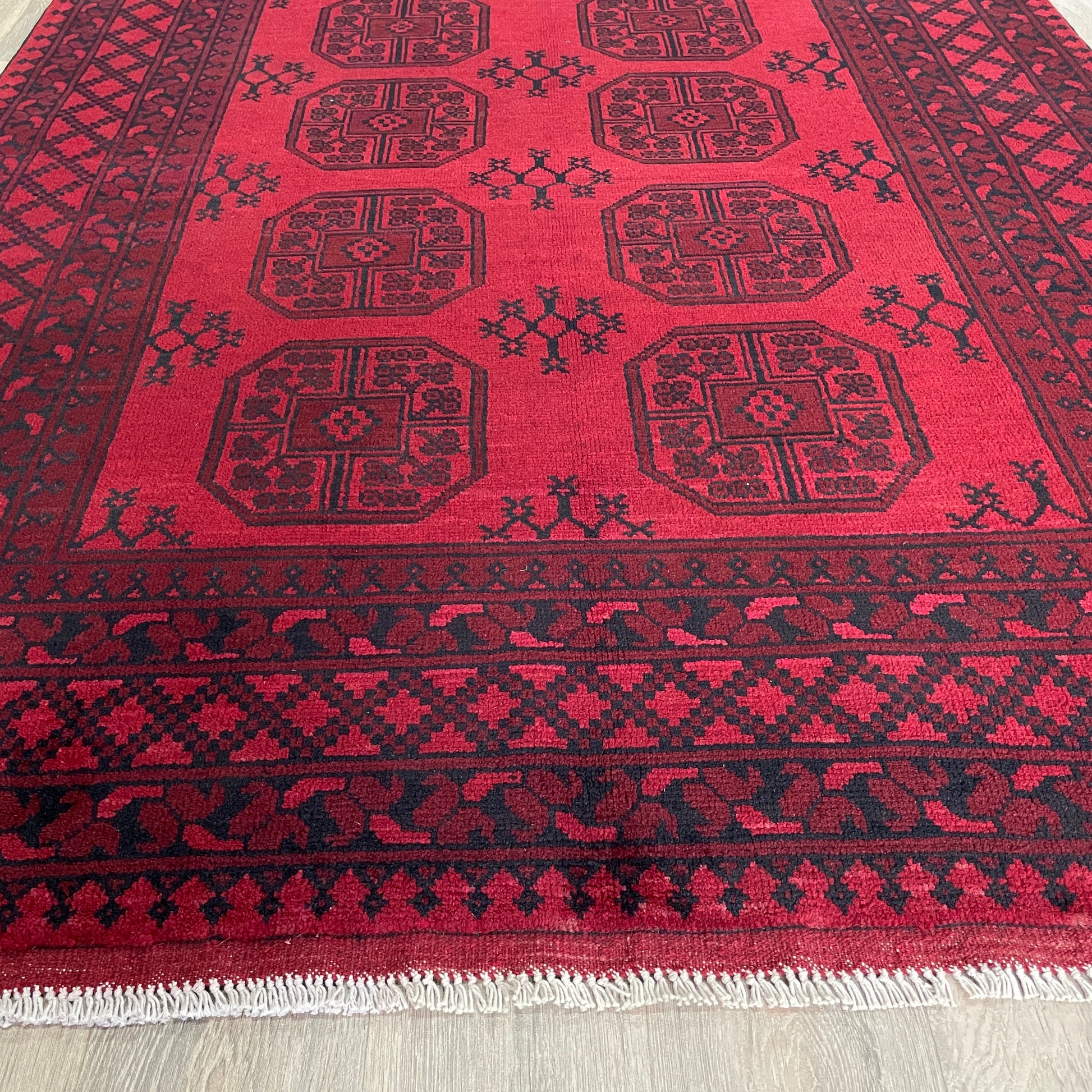 205 x 155 cm | Afghan Aqcha Rug