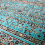 179 x 122 cm | Afghan Fine Gabbeh Rug - Khorasan Rugs