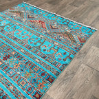 179 x 122 cm | Afghan Fine Gabbeh Rug - Khorasan Rugs