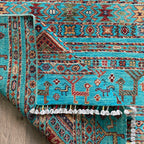 179 x 122 cm | Afghan Fine Gabbeh Rug - Khorasan Rugs