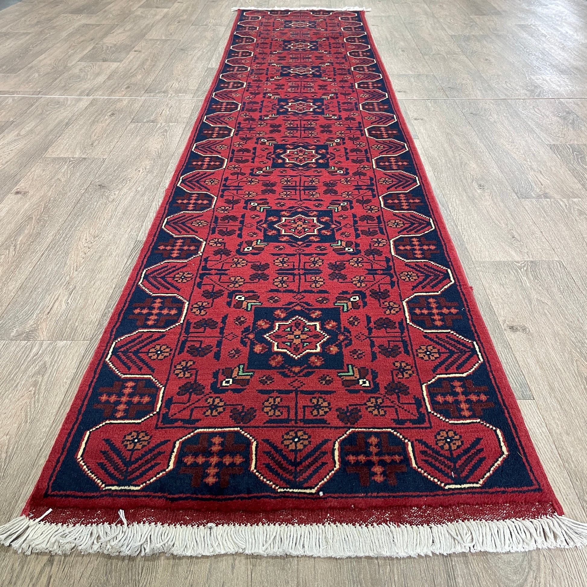298 x 63 cm | Afghan Khal Muhammadi Runner