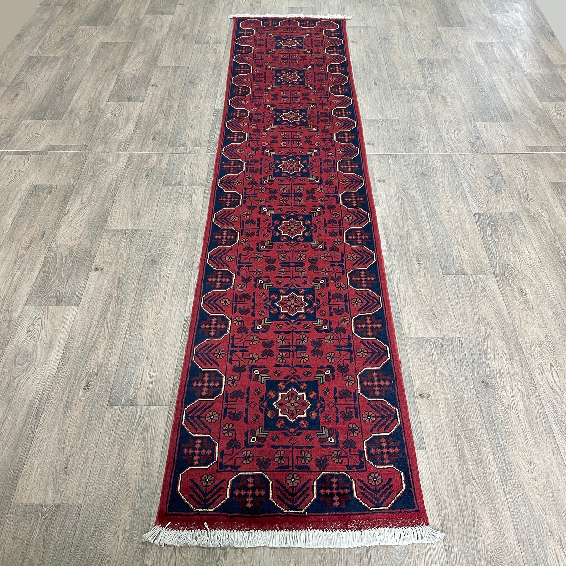 298 x 63 cm | Afghan Khal Muhammadi Runner