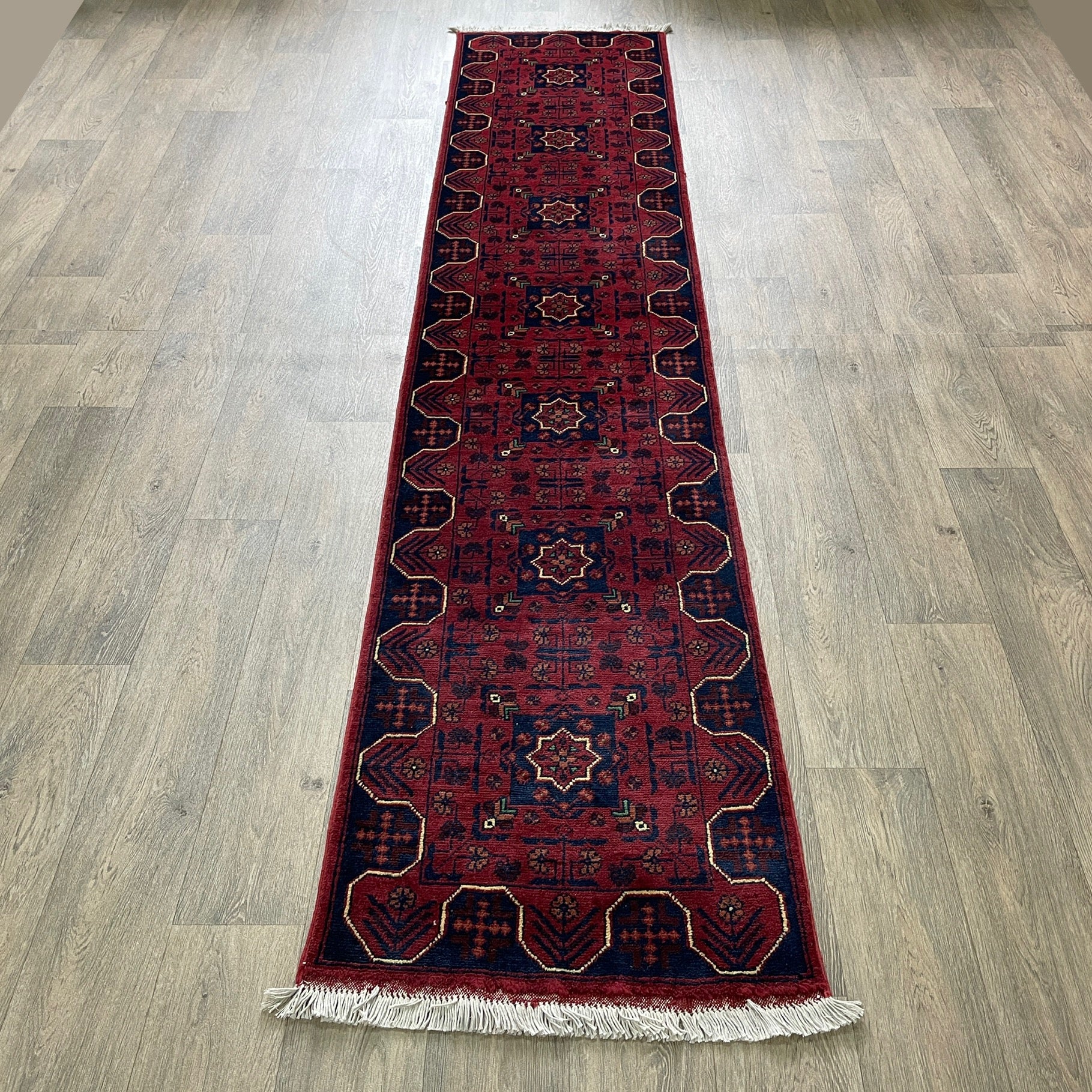 298 x 63 cm | Afghan Khal Muhammadi Runner