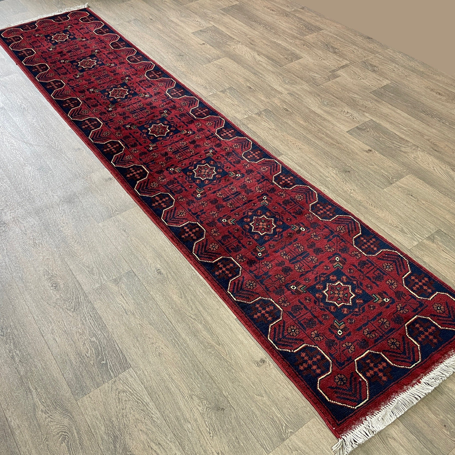 298 x 63 cm | Afghan Khal Muhammadi Runner