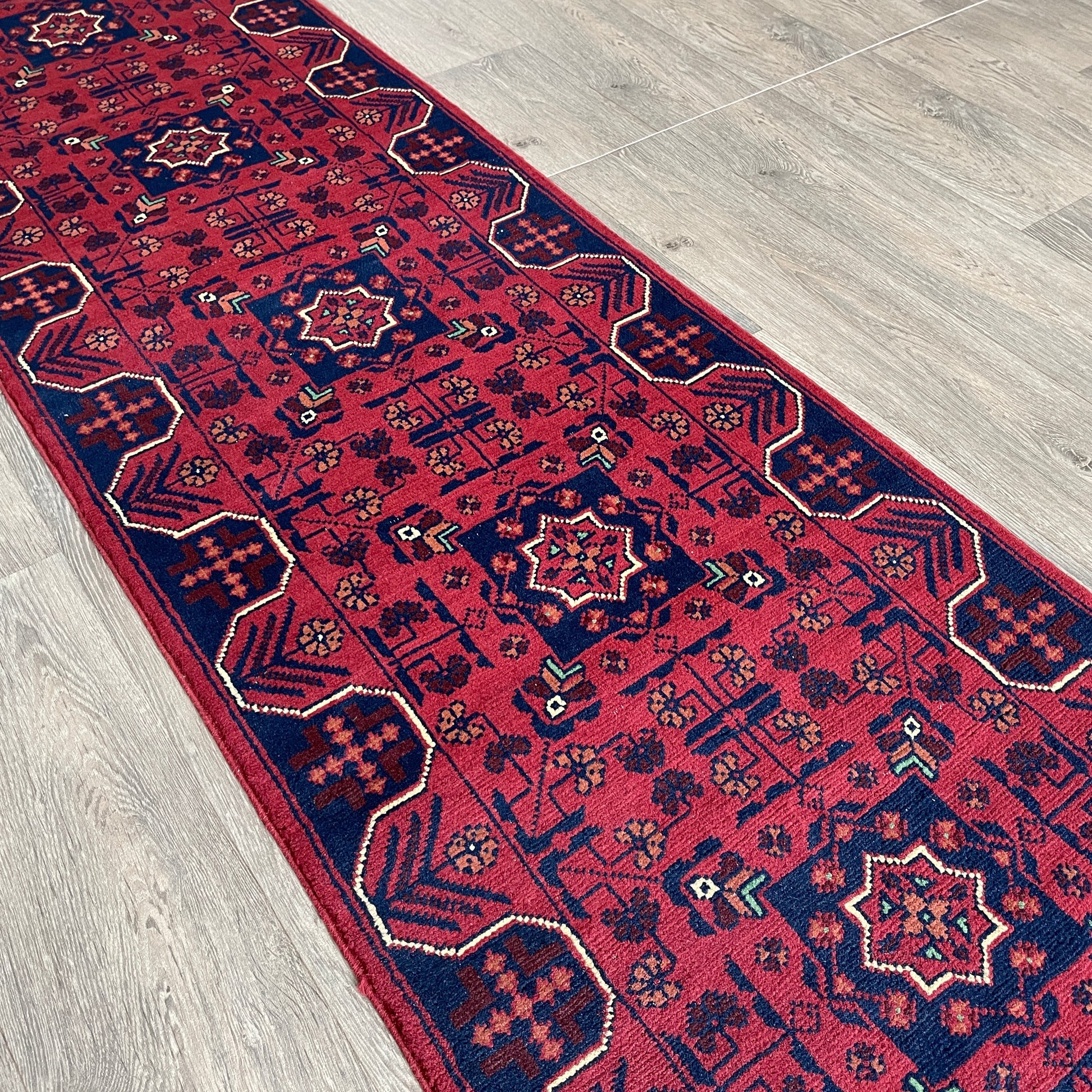 298 x 63 cm | Afghan Khal Muhammadi Runner