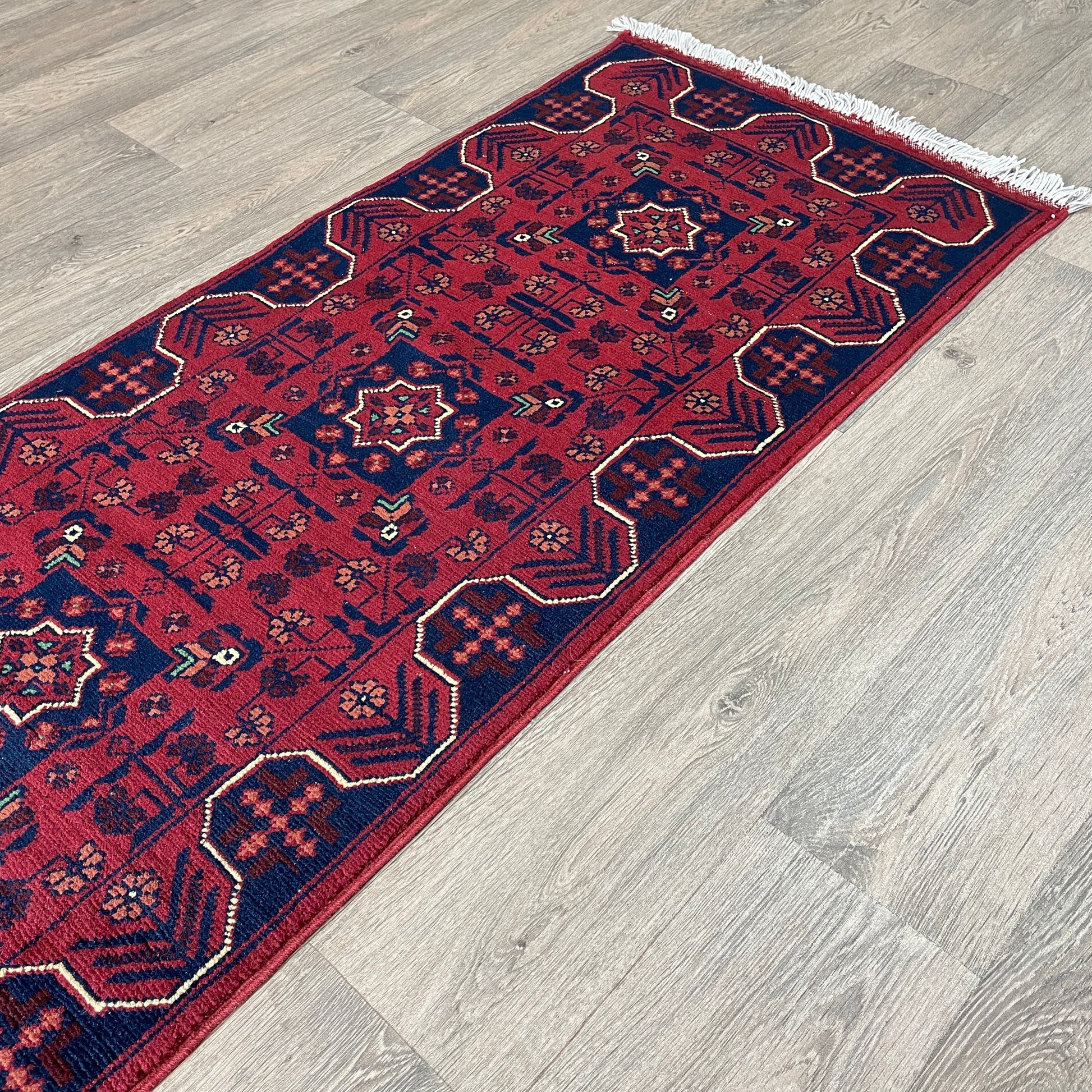 298 x 63 cm | Afghan Khal Muhammadi Runner