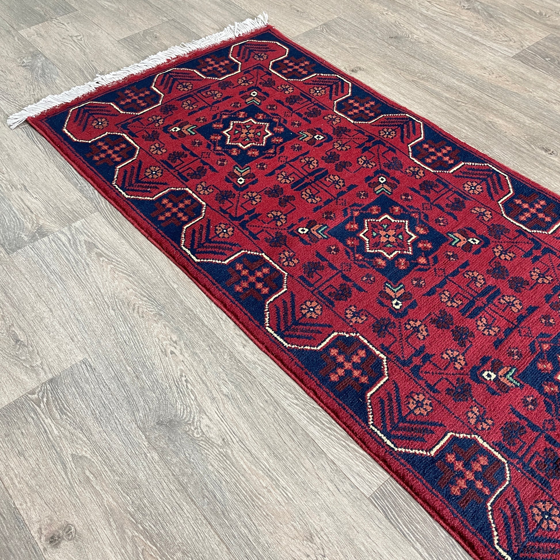 298 x 63 cm | Afghan Khal Muhammadi Runner