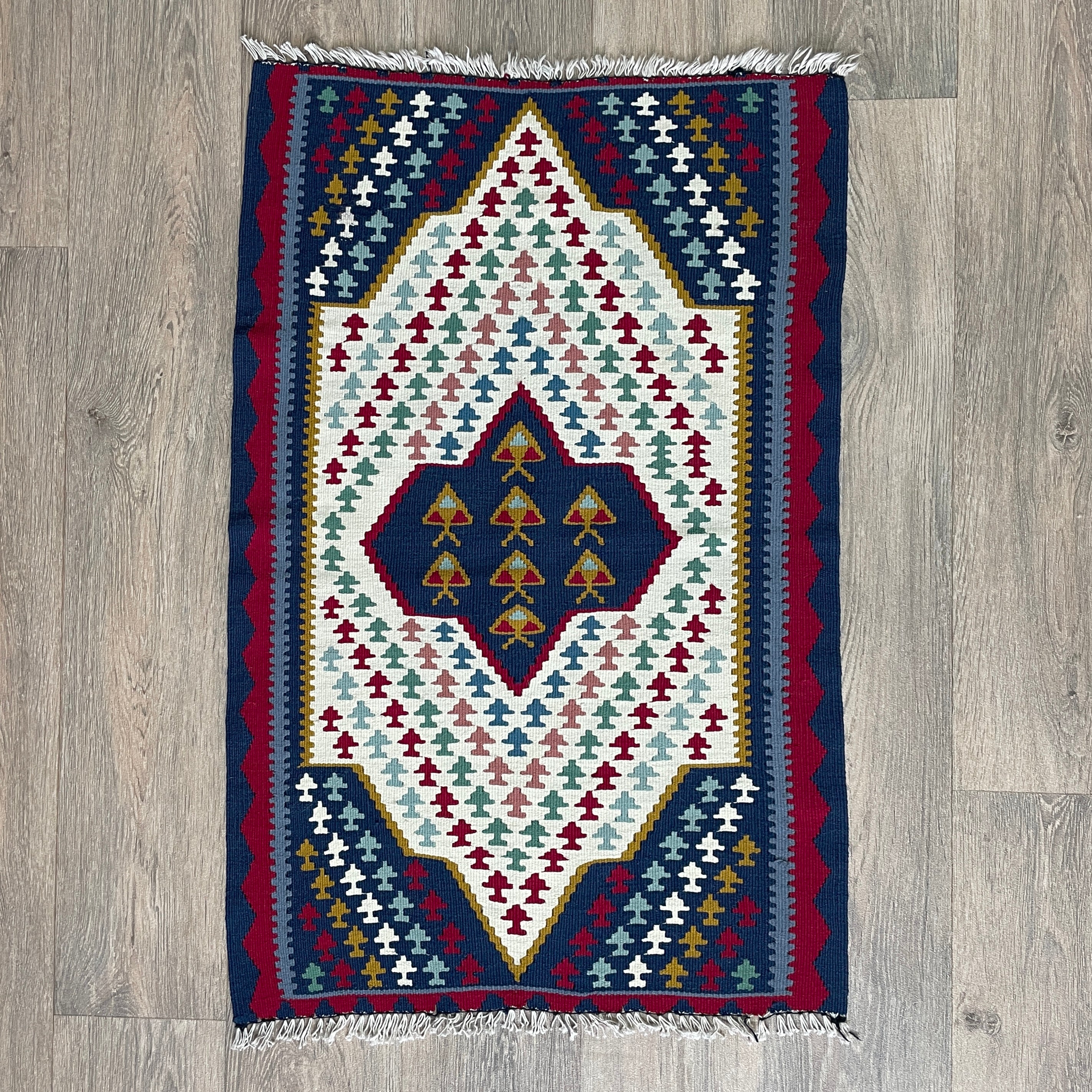 Persian Senneh Kilim Rug
