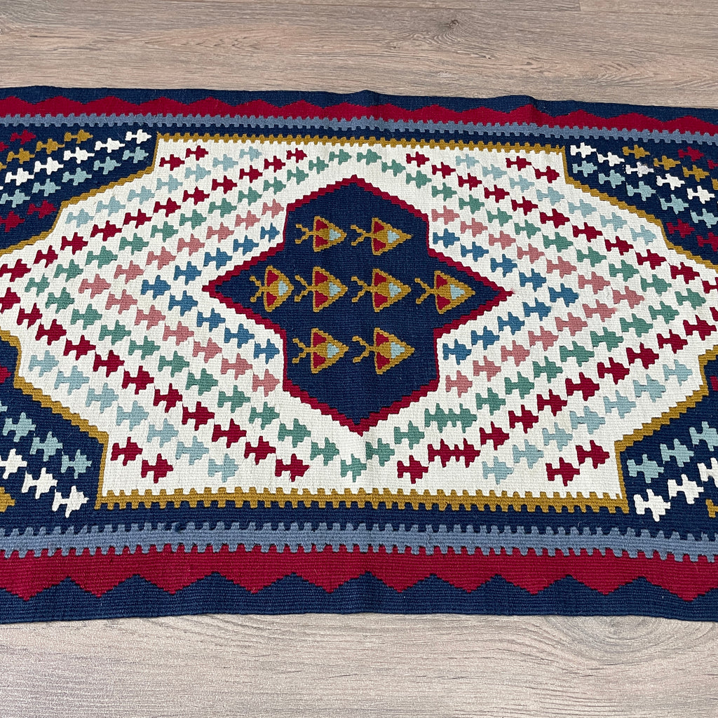 Persian Senneh Kilim Rug