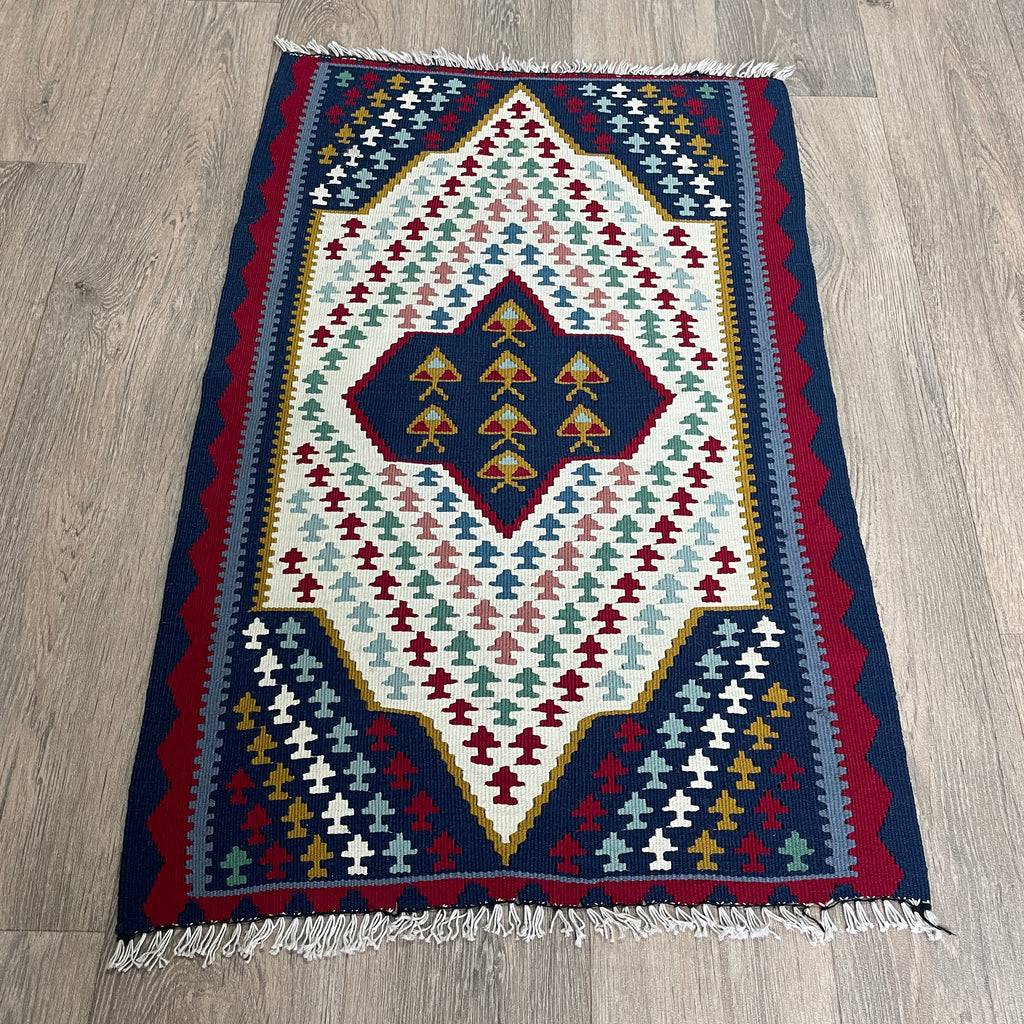 Persian Senneh Kilim Rug