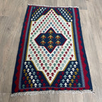 Persian Senneh Kilim Rug
