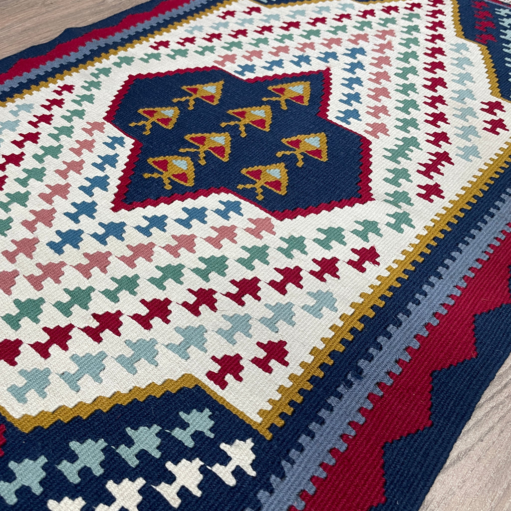 Persian Senneh Kilim Rug