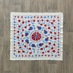 Uzbek Suzani Table Throw
