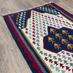 Persian Senneh Kilim Rug