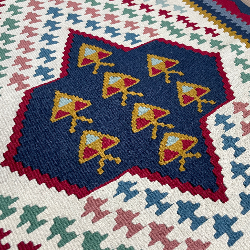 Persian Senneh Kilim Rug