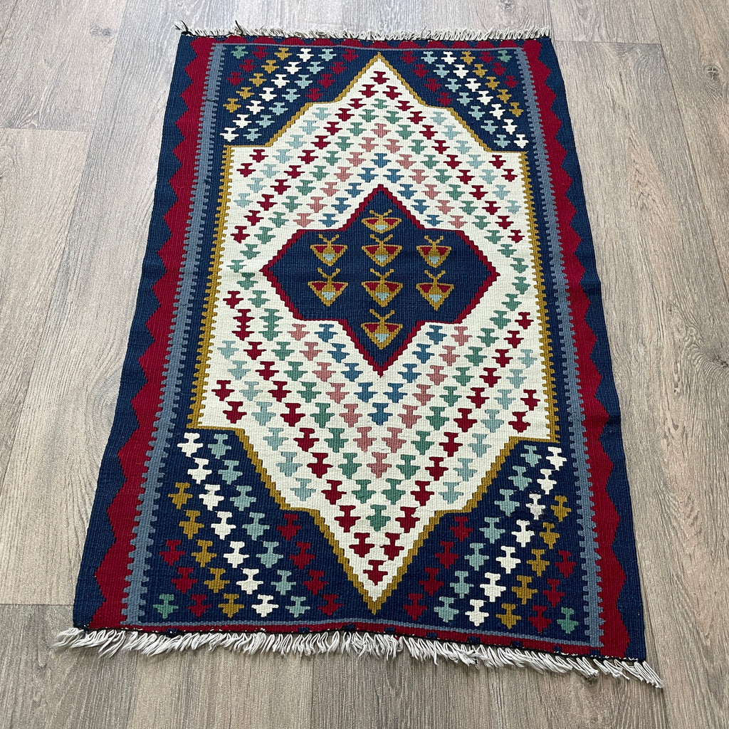 Persian Senneh Kilim Rug