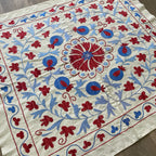 Uzbek Suzani Table Throw