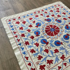 Uzbek Suzani Table Throw