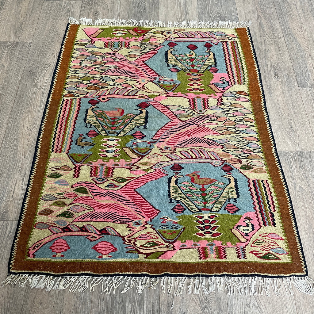 Persian Senneh Kilim Rug