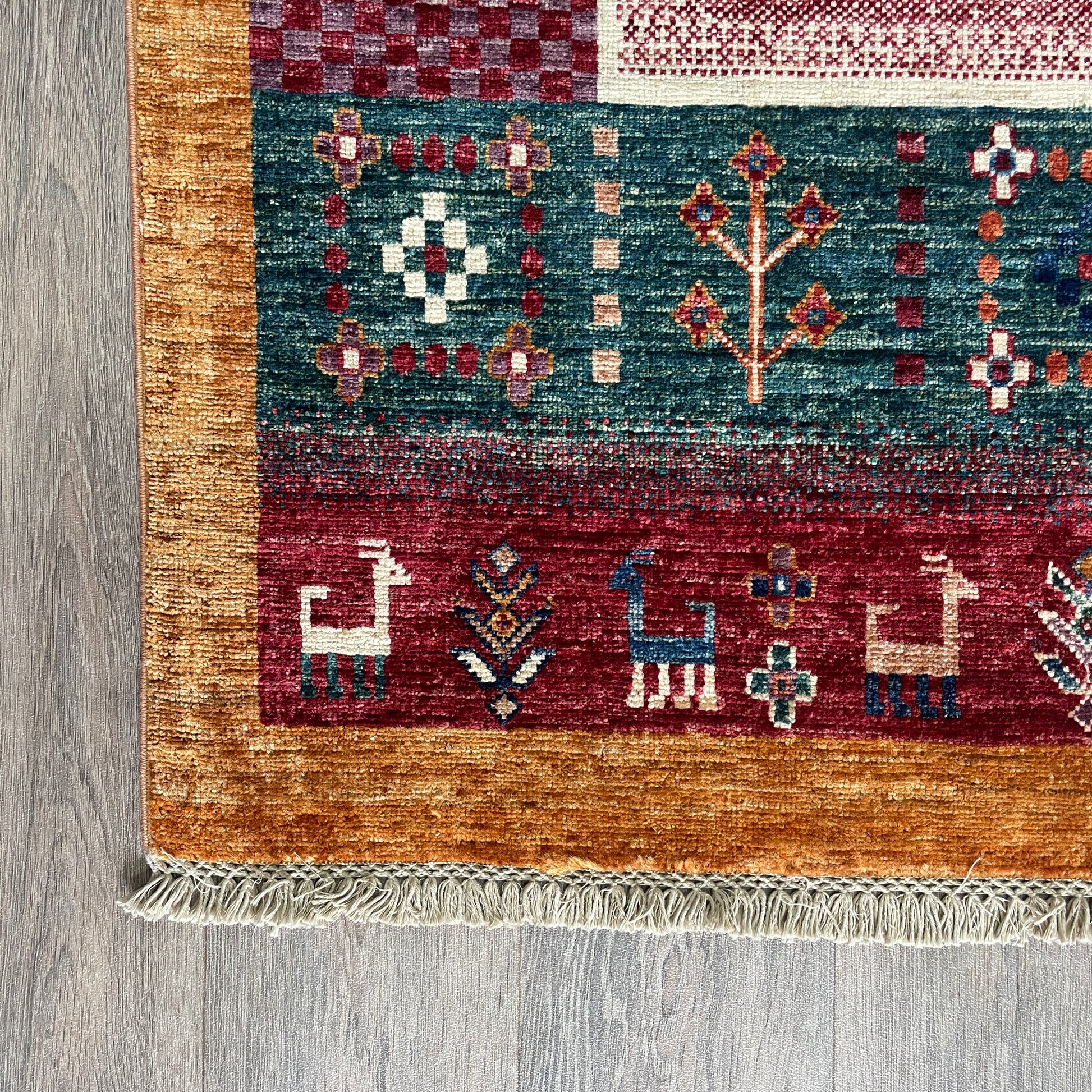 164 x 102 cm | Afghan Fine Gabbeh Rug