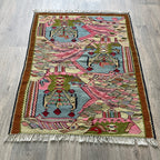 Persian Senneh Kilim Rug