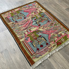 Persian Senneh Kilim Rug