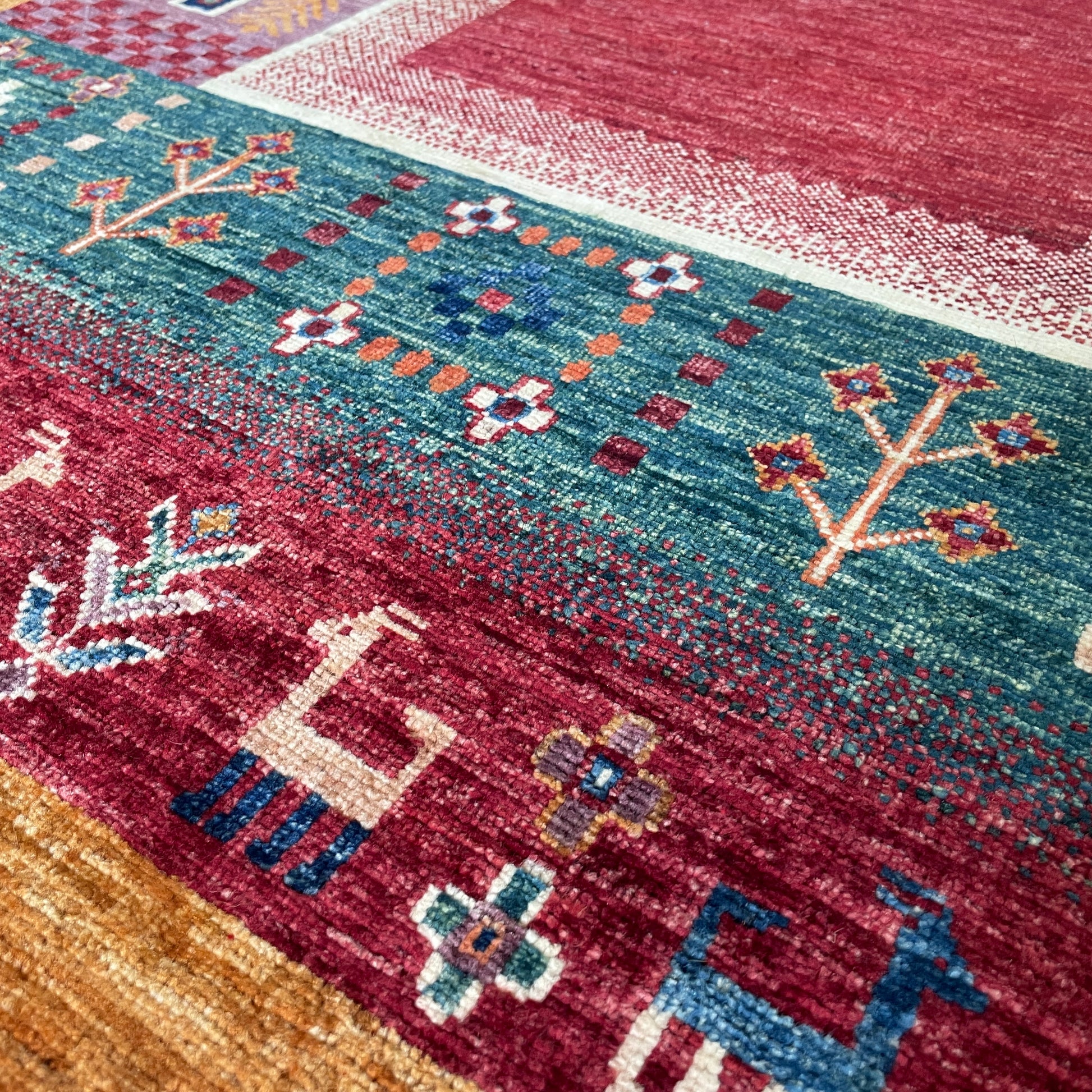 164 x 102 cm | Afghan Fine Gabbeh Rug