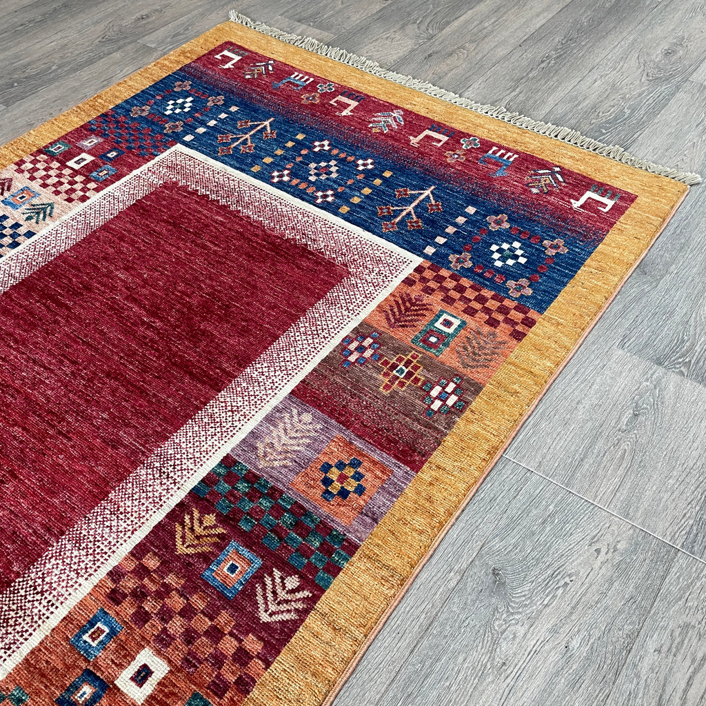 164 x 102 cm | Afghan Fine Gabbeh Rug