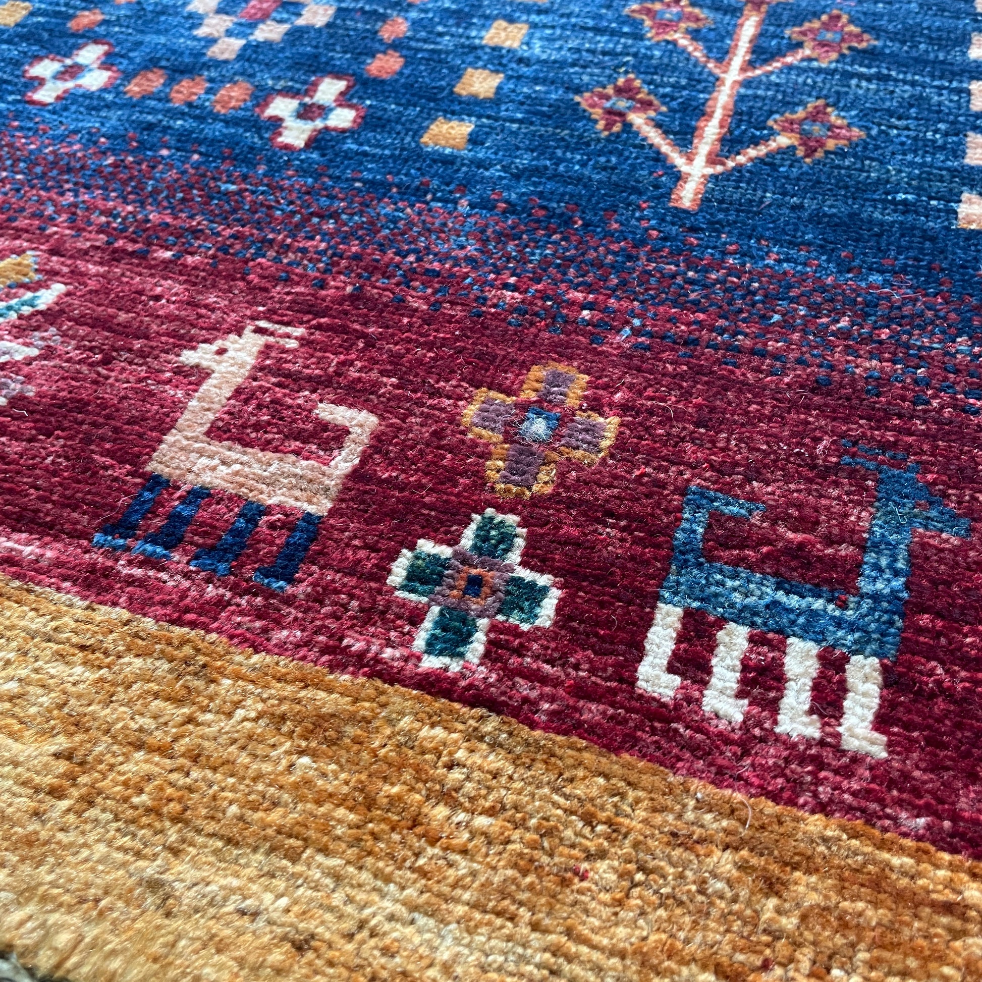 164 x 102 cm | Afghan Fine Gabbeh Rug